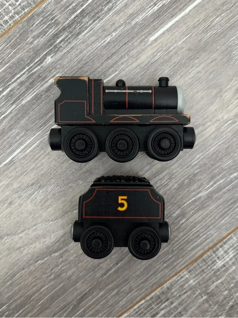 Introducing James (with Black Paint) - Thomas & Friends Wooden Railway